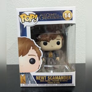 Newt Scamander Funko Pop, Fantastic Beasts- NIB, VAULTED, 2018
